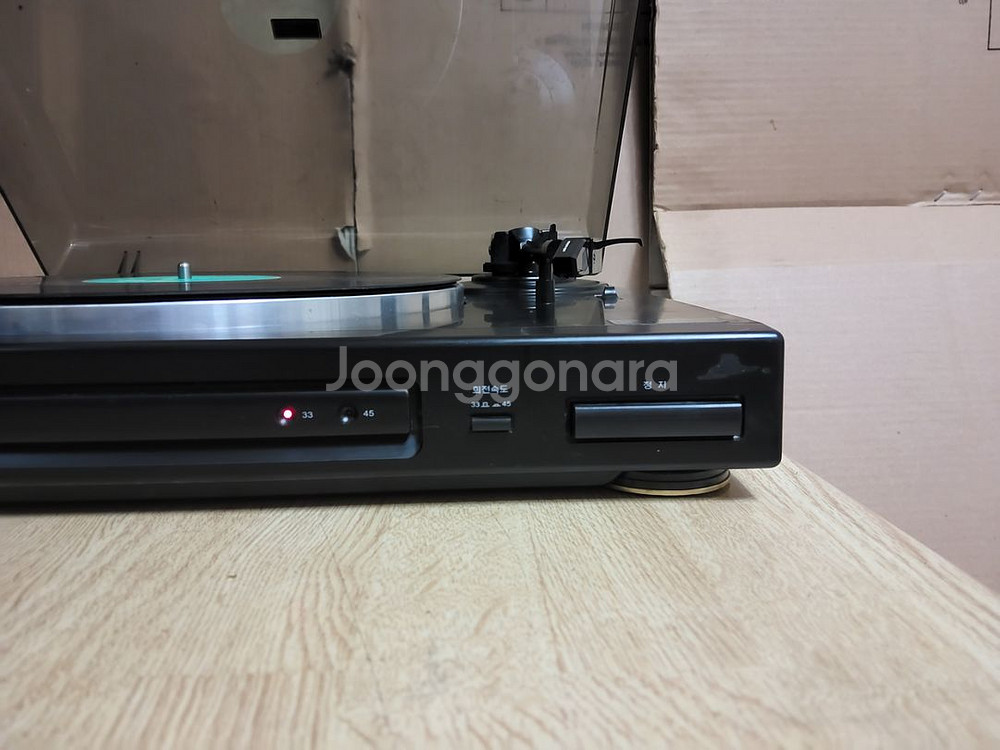 아남 LP 턴테이블 AP 20 2 호 (오디오 앰프 음--3