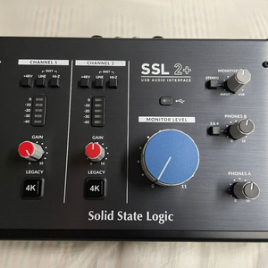 SSL2+ PLUS 오디오 인터페이스