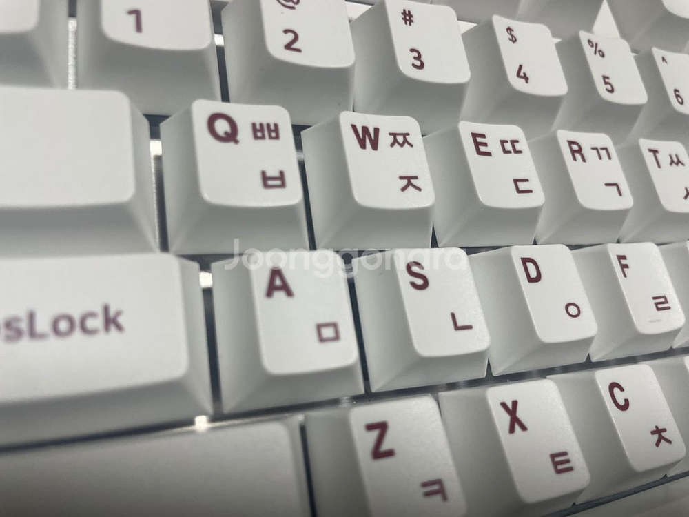 앱코 CNK87BT pro 무점접 키보드 판매합니다--1