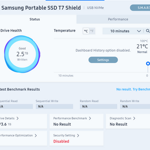 samsung T7 shield 4TB 외장 하드