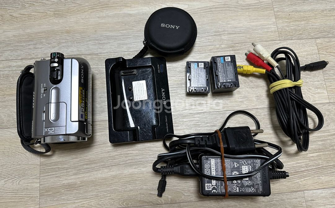 SONY 캠코더 팝니다. (비디오 사진 촬영가능)--5