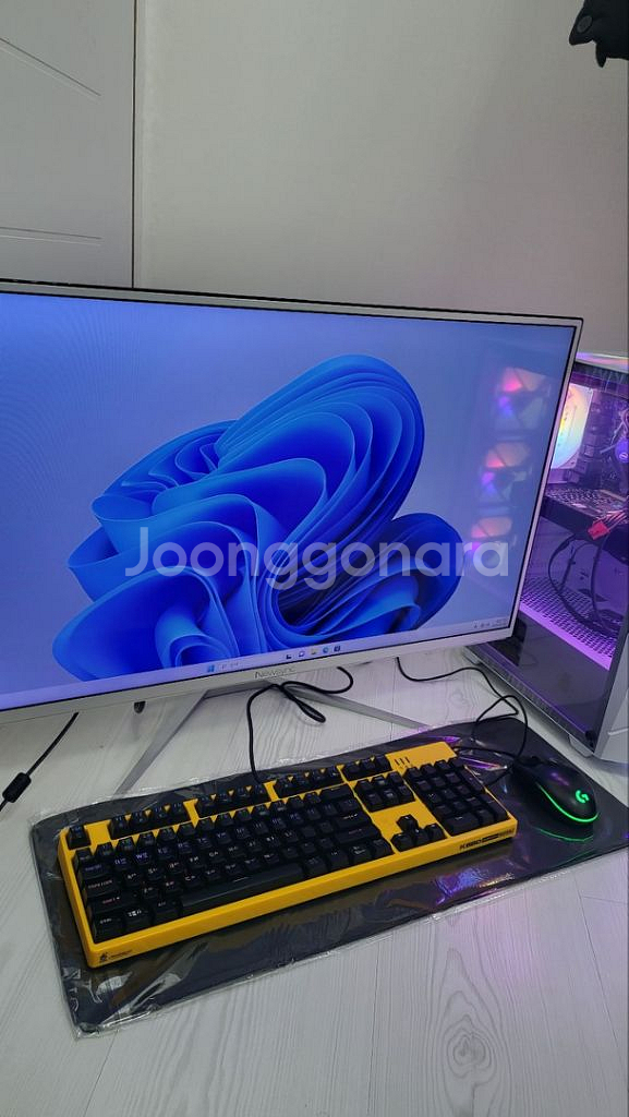 고사양 게이밍 컴퓨터 풀셋트 RTX3070 27모니터--5