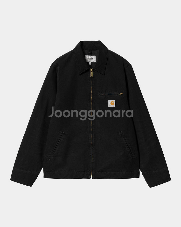 [XL] 칼하트 WIP 디트로이트 자켓 블랙--1