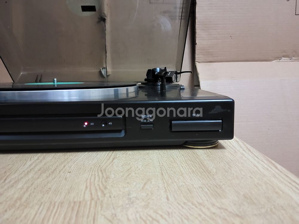 아남 LP 턴테이블 AP 20 2 호 (오디오 앰프 음--3
