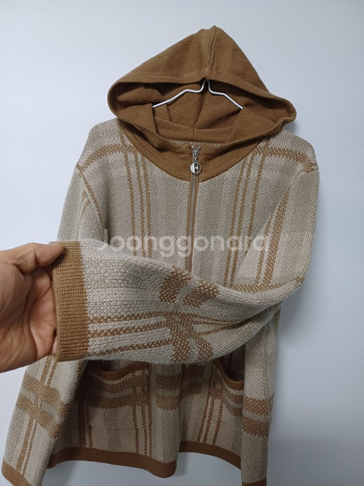 여성 후드 가디건 (새상품급.오버핏95.100)--3