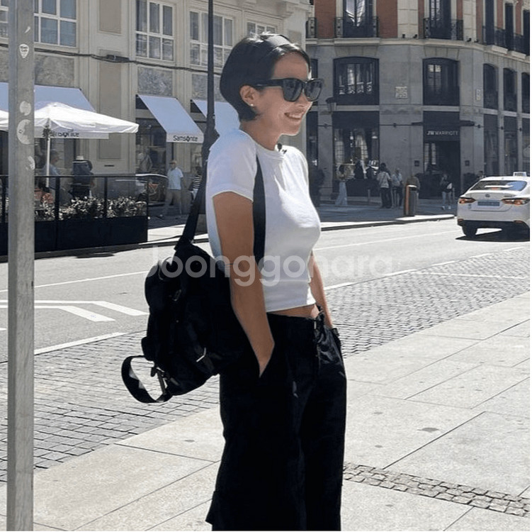 프라다 나일론 백팩 스몰(정품 감정)--1