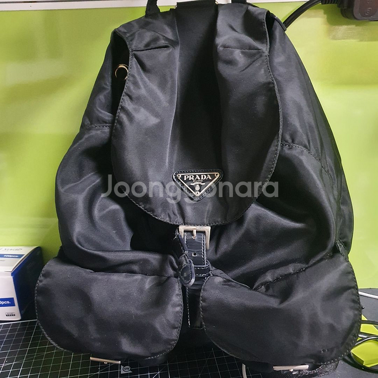 프라다 나일론 백팩 스몰(정품 감정)--8