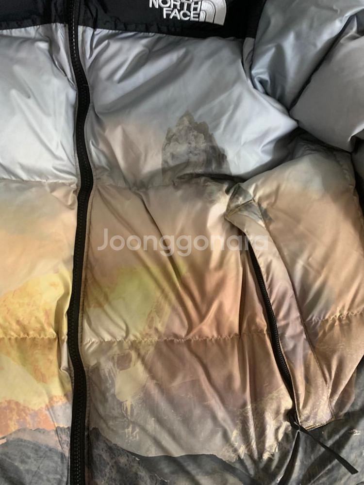노스패이스 다운 XL/105 품번 NJ1DP76B--1
