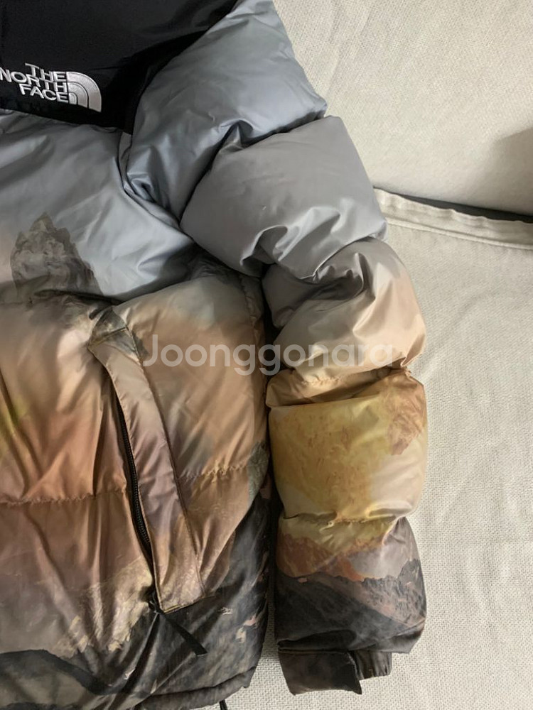노스패이스 다운 XL/105 품번 NJ1DP76B--4