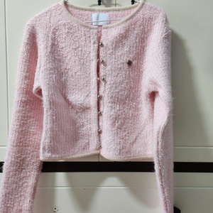 김미더영 G_TWEED KNIT CARDIGAN