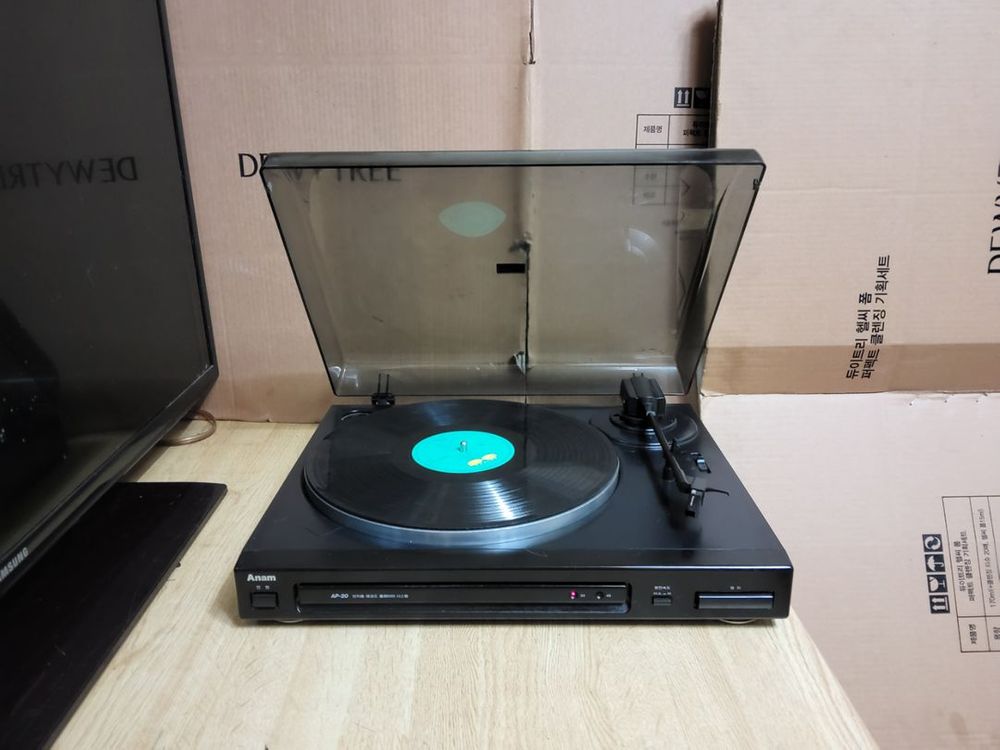 아남 LP 턴테이블 AP 20 (오디오 앰프 음향기기 이미지