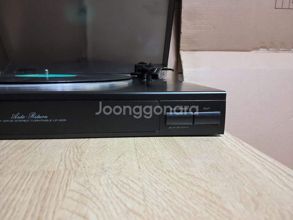 롯데 LP 턴테이블 LP 308 2호 (오디오 앰프--3