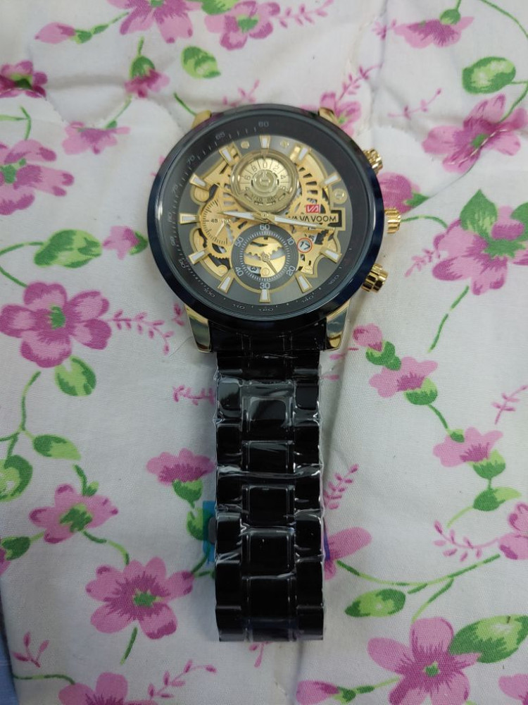 남성 ㅡ 고급 쿼츠 메탈 시계--5