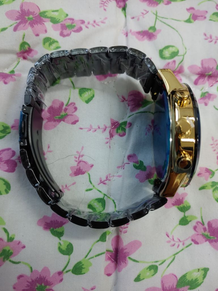 남성 ㅡ 고급 쿼츠 메탈 시계--7