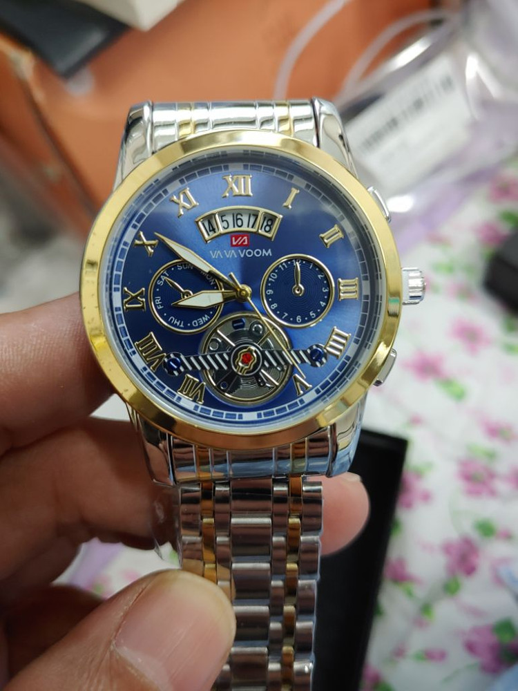 남성 ㅡ 고급 쿼츠 메탈 시계 5컬러--5