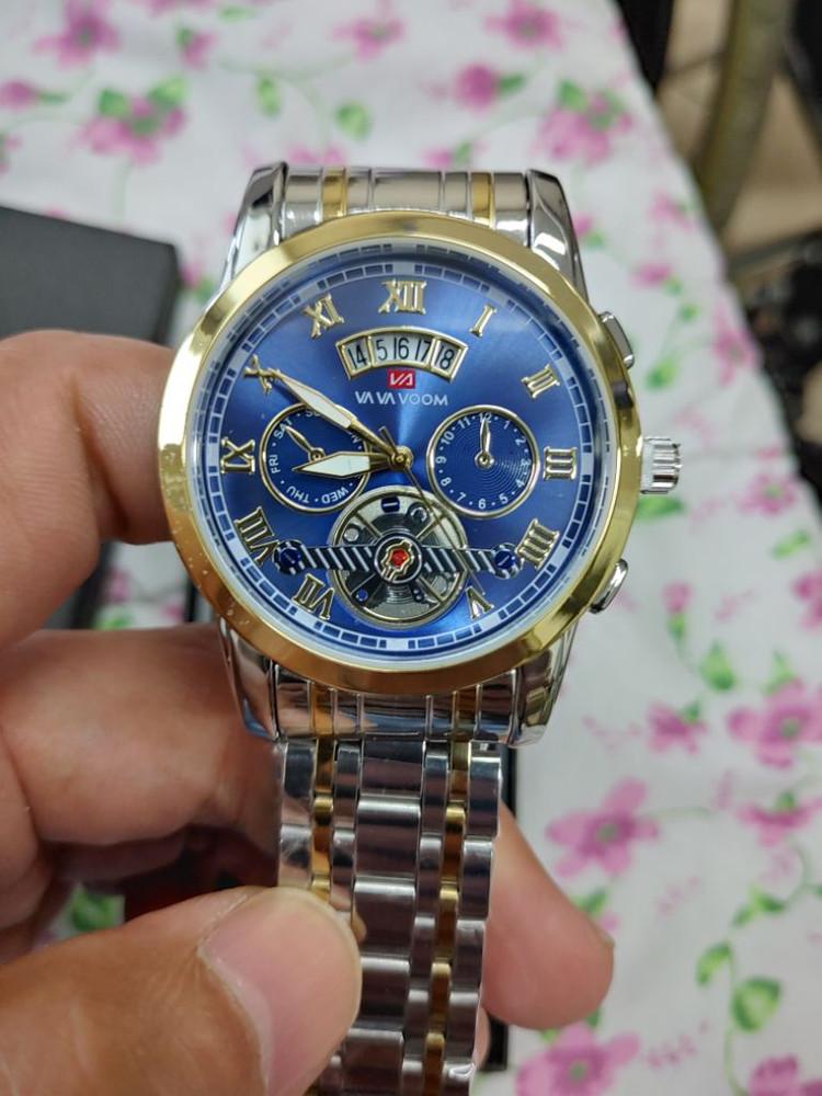 남성 ㅡ 고급 쿼츠 메탈 시계 5컬러--8