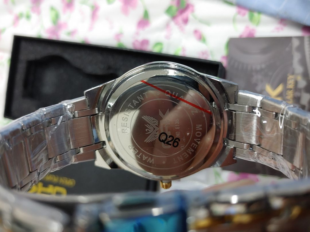 남성 ㅡ 고급 메탈 쿼츠 시계--7