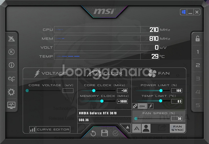 이엠텍 RTX3070 TURBO JET 8gb 하자품--4