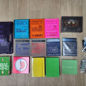 빅뱅 앨범 DVD 일괄판매