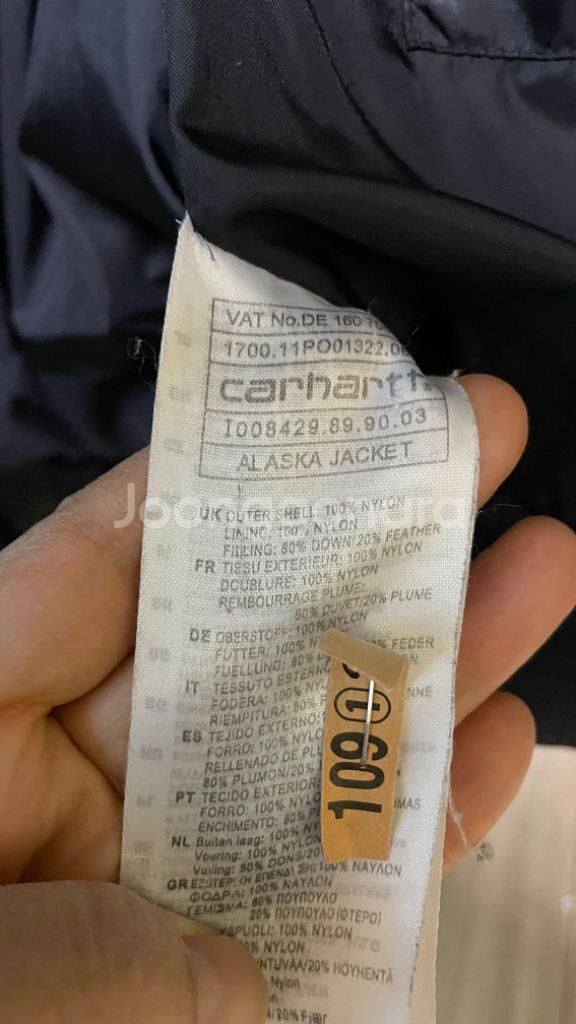 칼하트 패딩 알래스카(모자 포함)--2