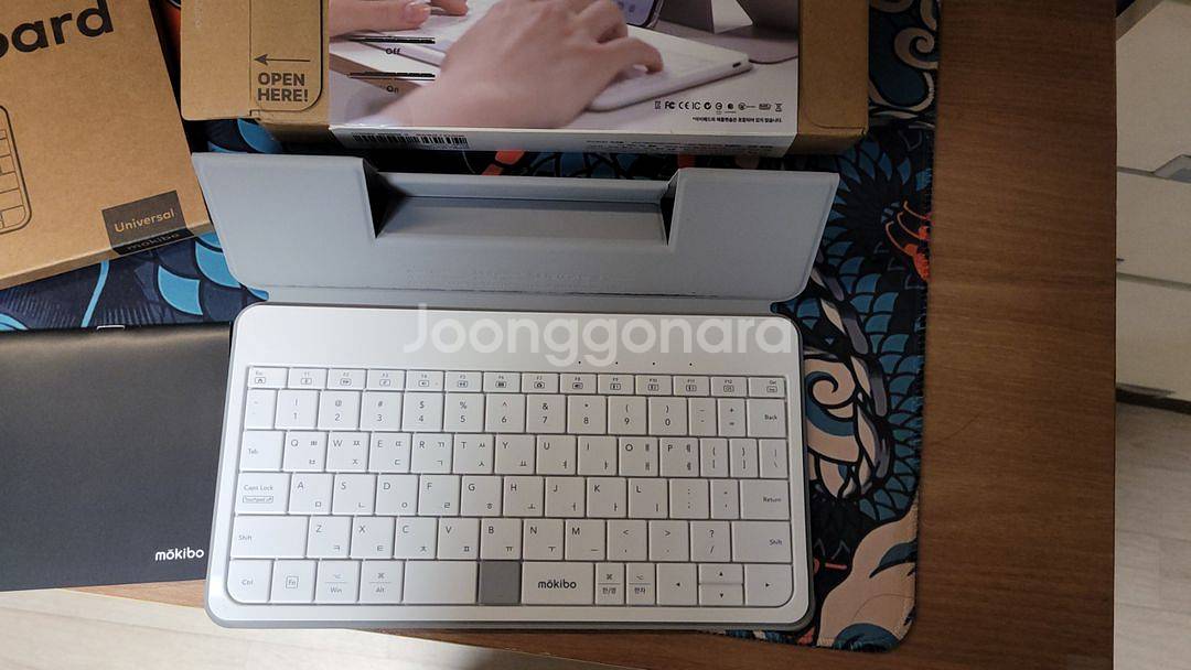 모키보 퓨전키보드 2세대 무선 터치패드 일체형--2