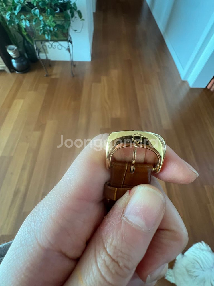 (레어) 몽블랑 시계 스타 크로노 7038 18k 금장--7