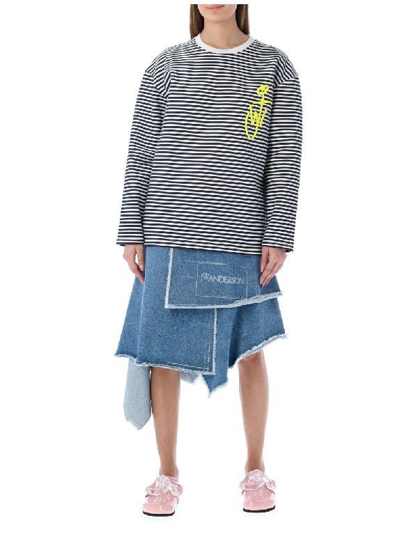 JW앤더슨 기모 티셔츠 (L)--2