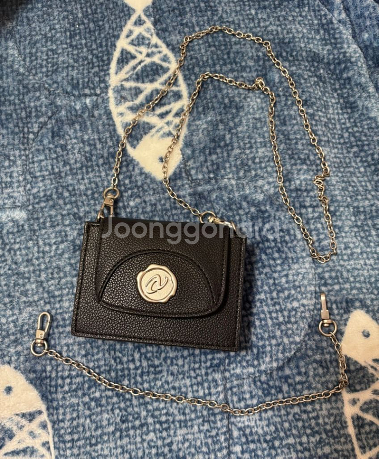 널디 스탬프 미니 체인백 크로스가방--1