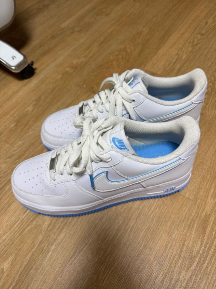 나이키 에어포스 파란색--1