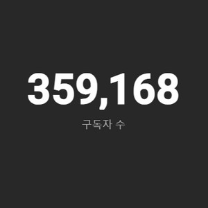36만 구독자 유튜브 채널 판매