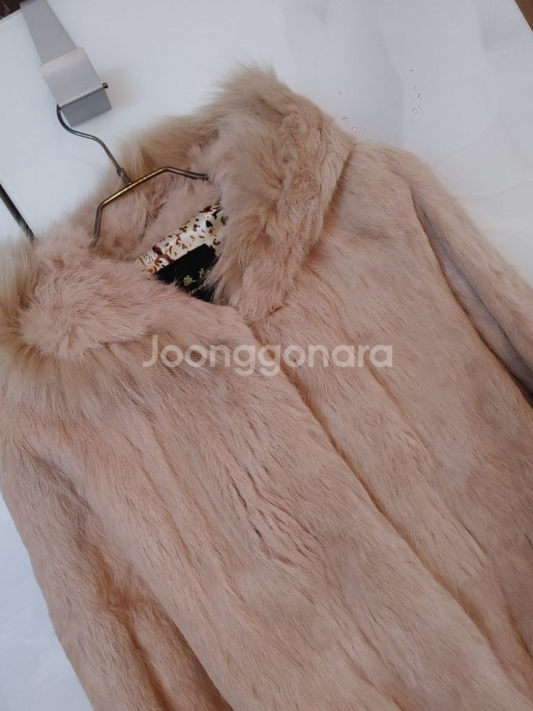 토끼털후드코트 /55-66--2