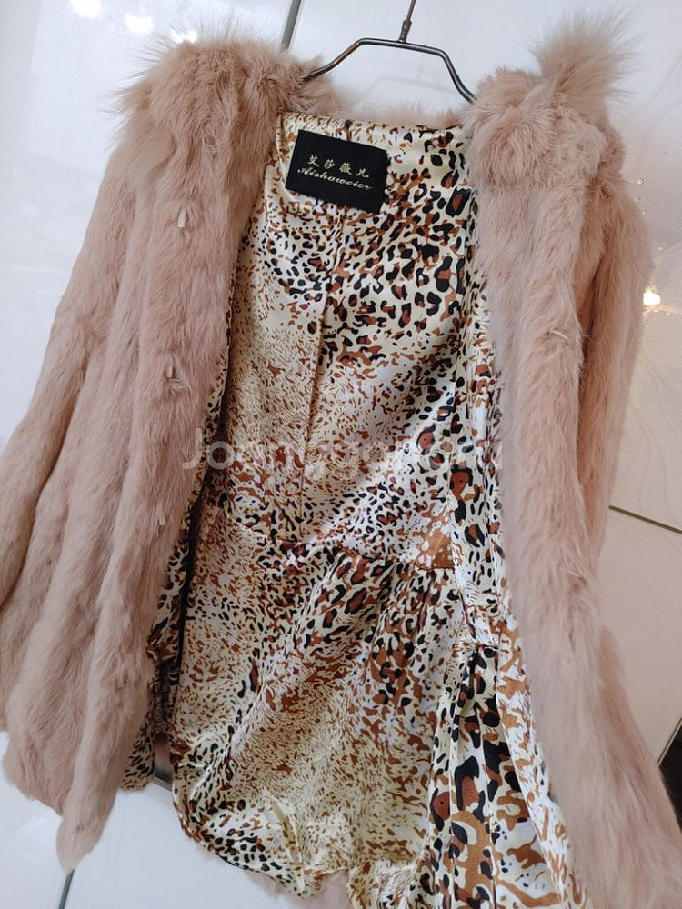 토끼털후드코트 /55-66--7