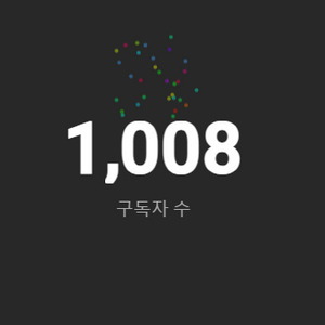 천명 구독자 유튜브 채널 판매