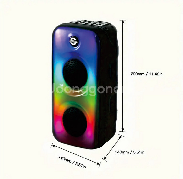조명 화려한 블루투스 스피커 MS-2606bt--6