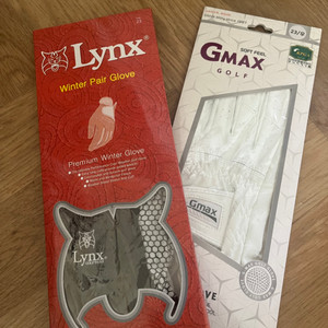 Lynx 겨울 골프 장갑, Gmax 골프 장갑