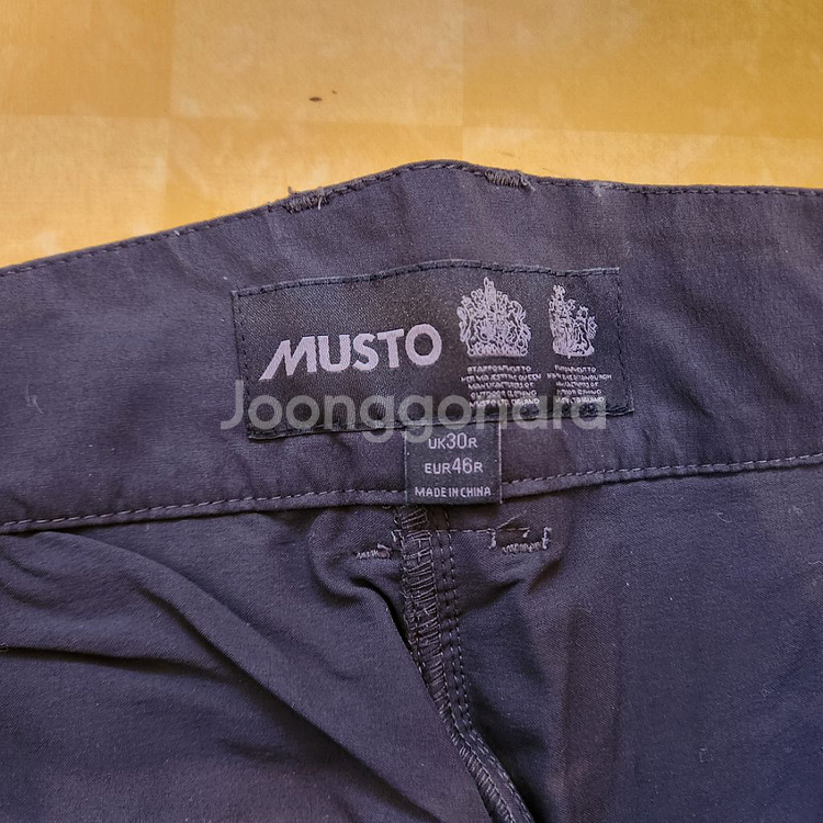 무스토 musto 바지--3