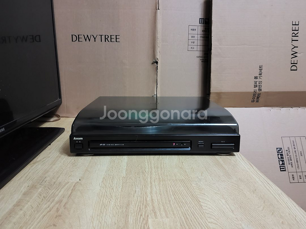 아남 LP 턴테이블 AP 20 (오디오 앰프 음향기기--4
