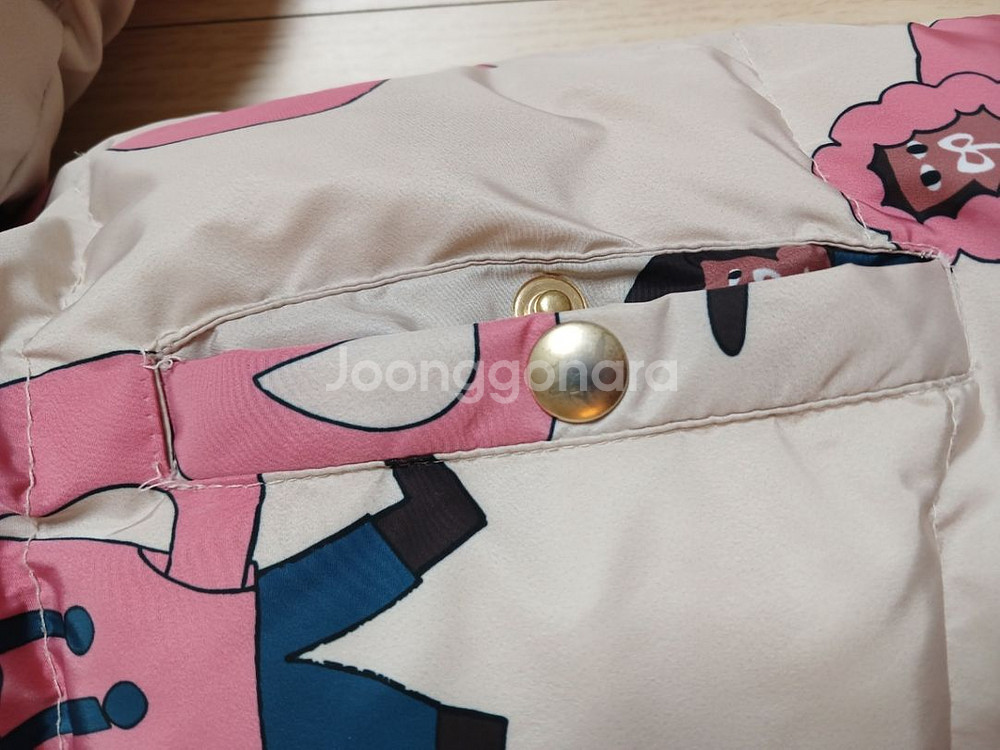 리미떼두두 양면 고릴라 패딩 m--4