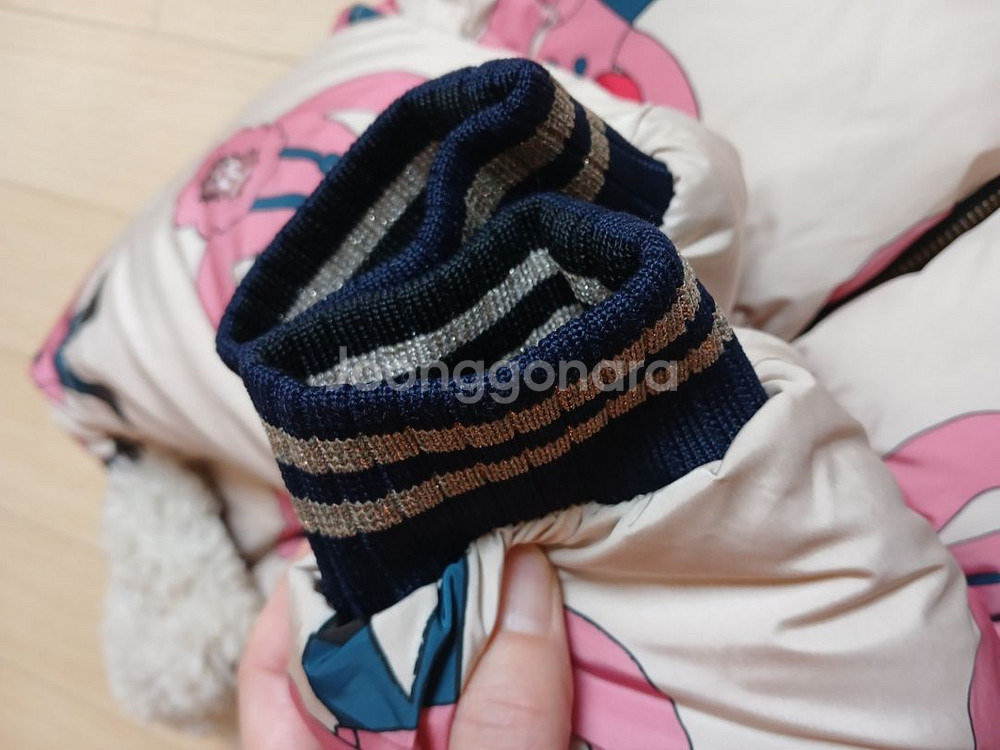 리미떼두두 양면 고릴라 패딩 m--2
