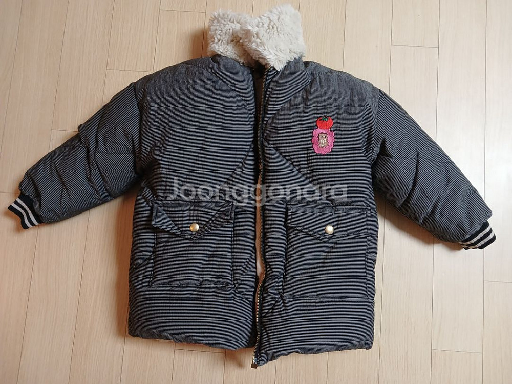 리미떼두두 양면 고릴라 패딩 m--5