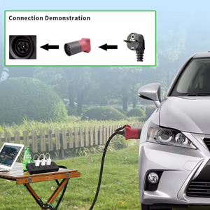 EV 충전 어댑터, 휴대용 220V 전기오토바이