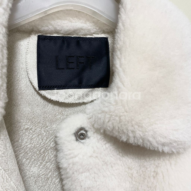 레프트서울 리얼 양털 크롭 자켓(택포)--8