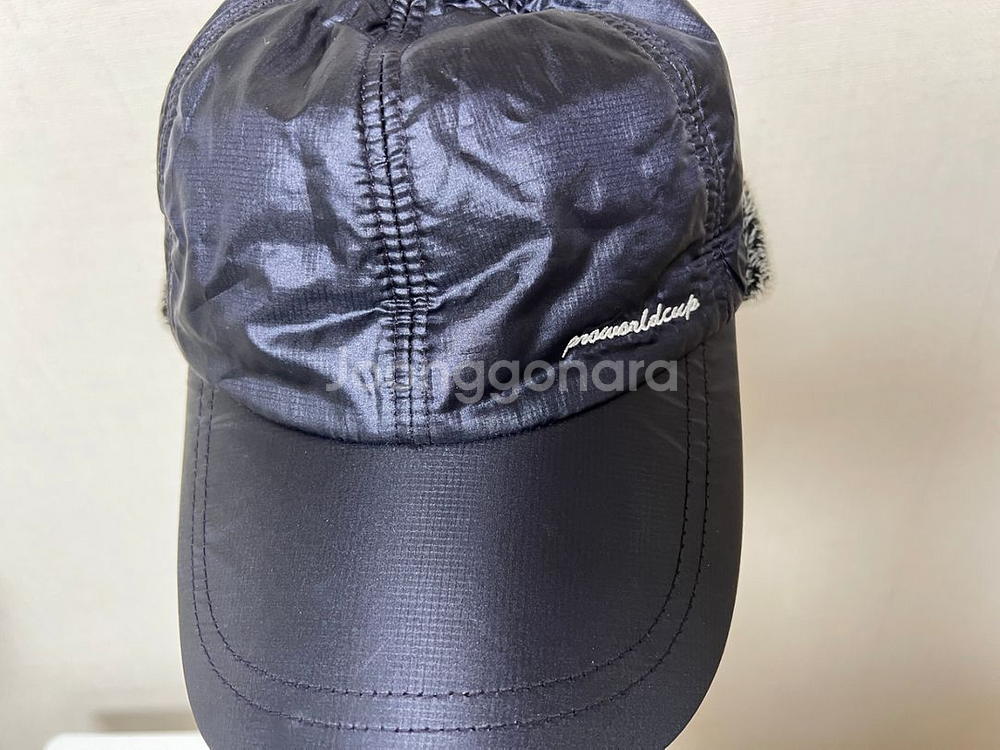 니트챙모자 바람막이 모자 남녀공용--1