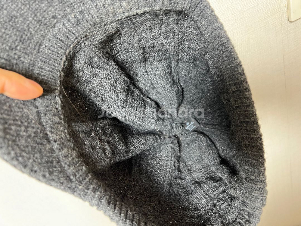 니트챙모자 바람막이 모자 남녀공용--8