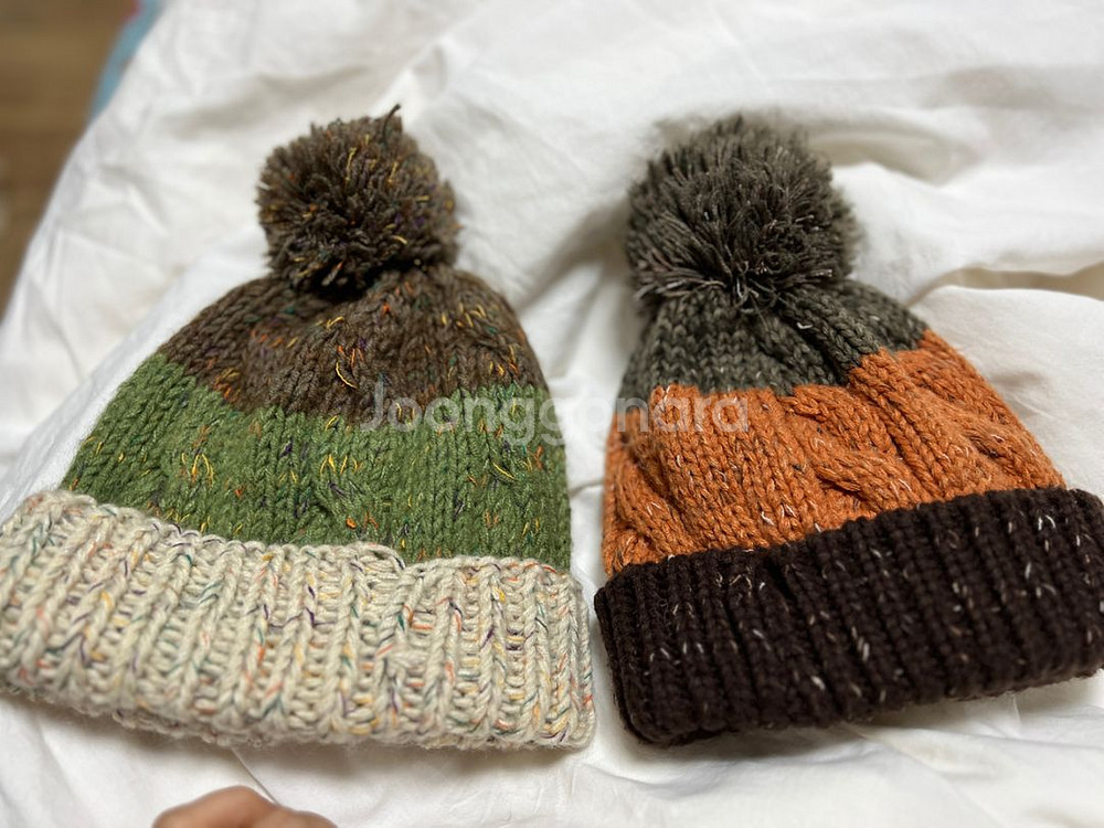 니트비니 방울털모자 방한모자 니트모자--6