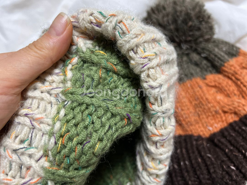 니트비니 방울털모자 방한모자 니트모자--8