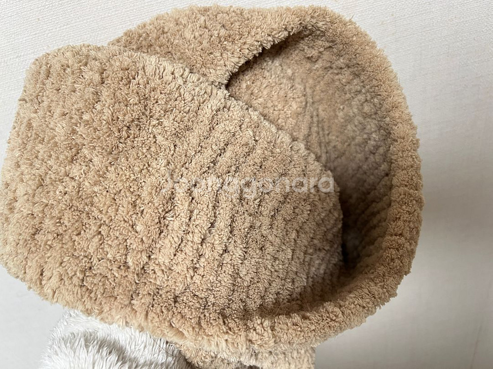 포니테일모자 넥워머 비니 터틀넥워머--4