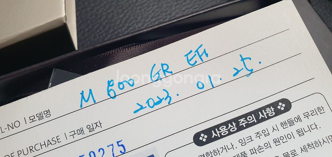 펠리칸 만년필 M800 녹색 EF--6