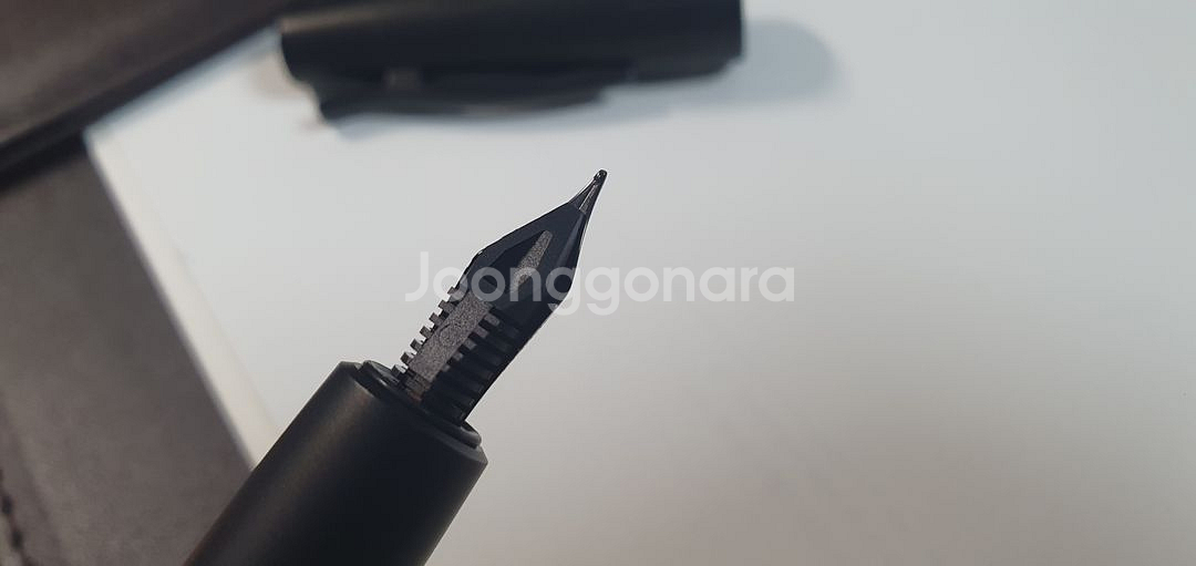 파버카스텔 만년필 이모션 퓨어블랙--3