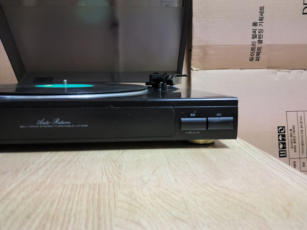 롯데 LP 턴테이블 LP 308 (오디오 앰프 음향기기 이미지